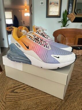 Nike Air Max 270 ‘Summer Gradient’ Pastel Multi-Color Sneakers